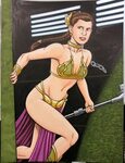 Slave Leia Comic